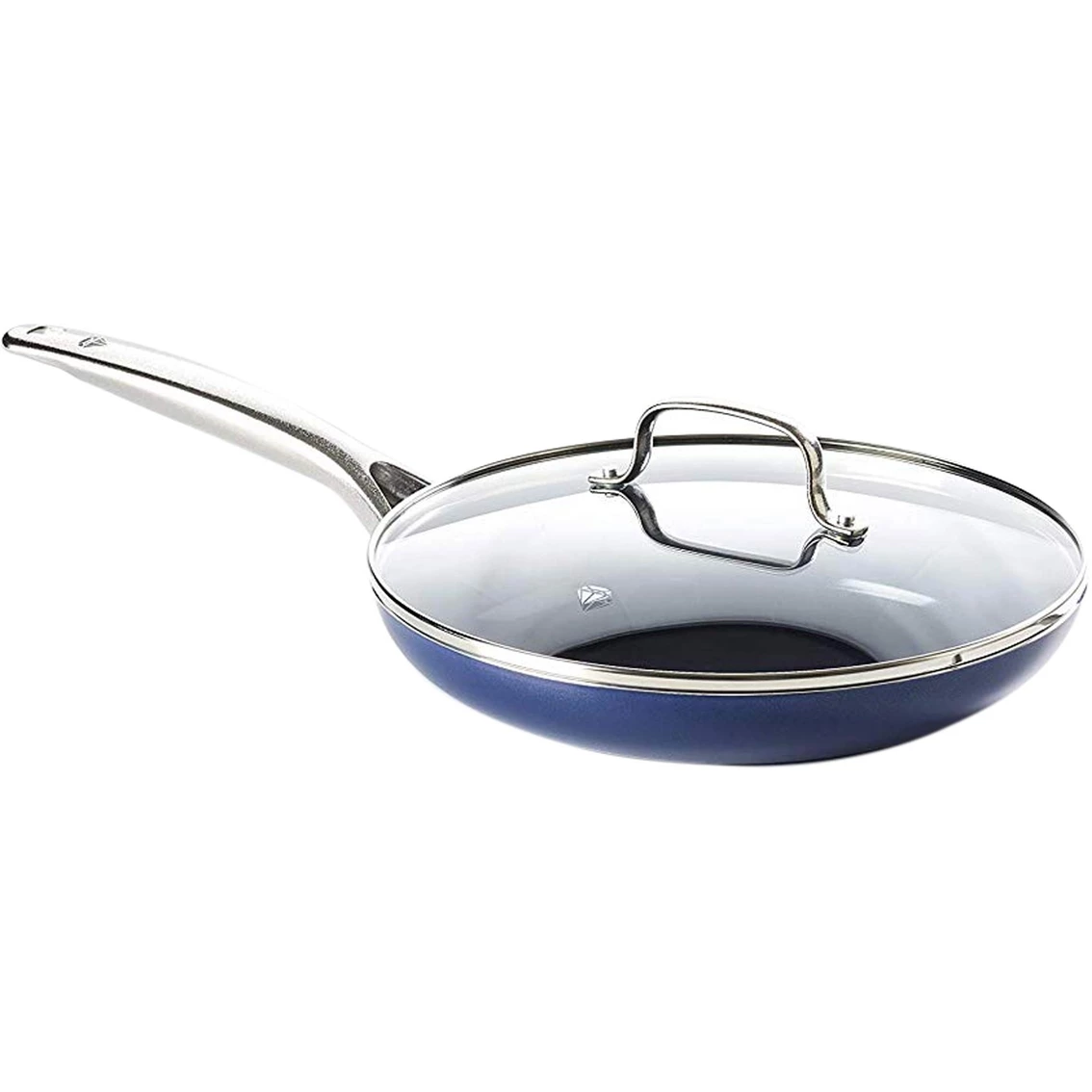 Outlet ๐ Blue Diamond Cookware Blue Diamond 12 In. Frypan With Lid ๐