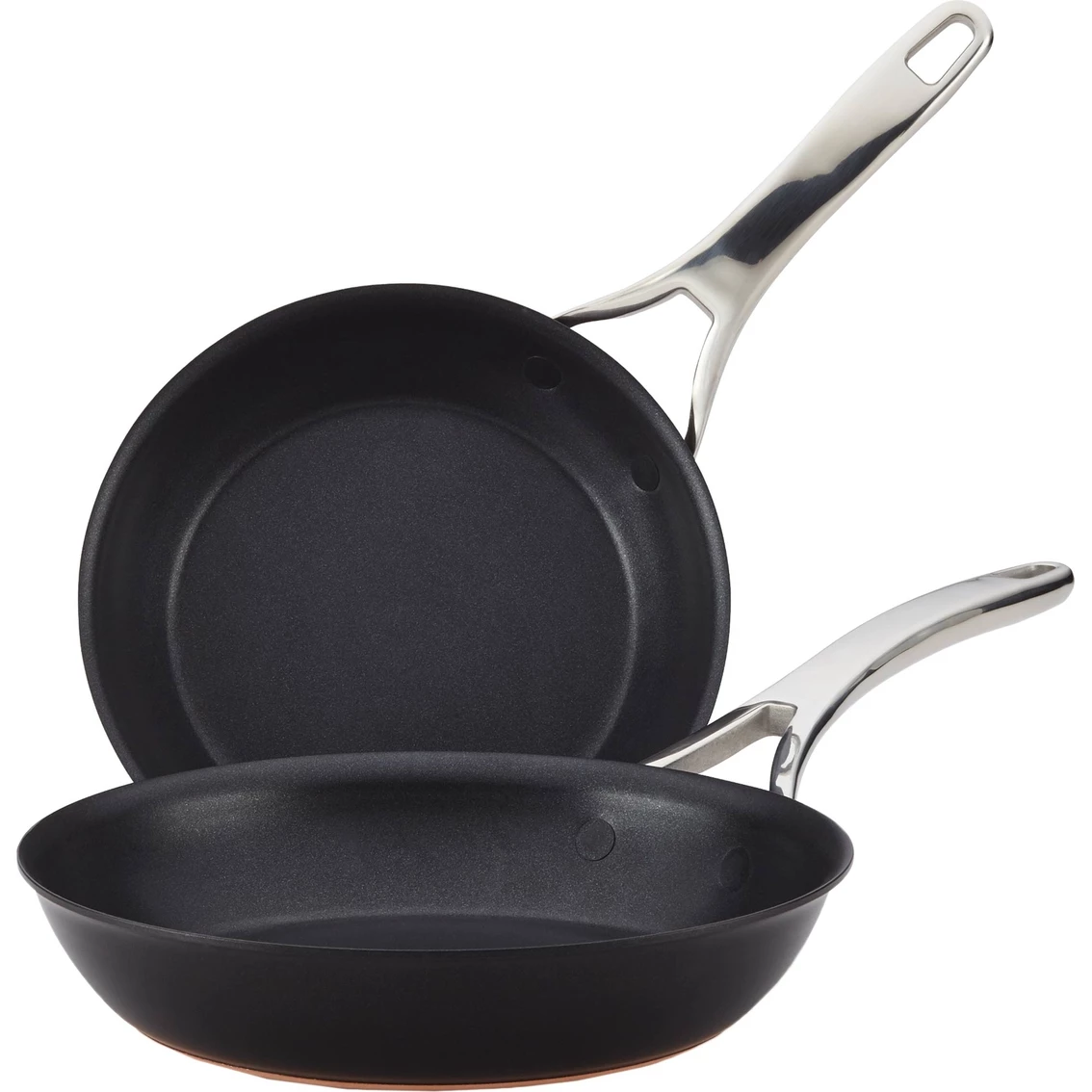 Discount โญ Anolon Nouvelle Copper Luxe Onyx Skillet 2 Pc. Set โญ