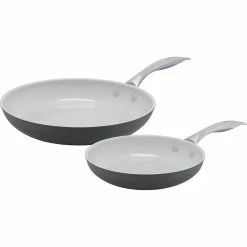 Discount 🔔 GreenLife Classic Pro 8 In. And 10 In. Ceramic Nonstick Open Frypan 2 Pc. Set 🎁