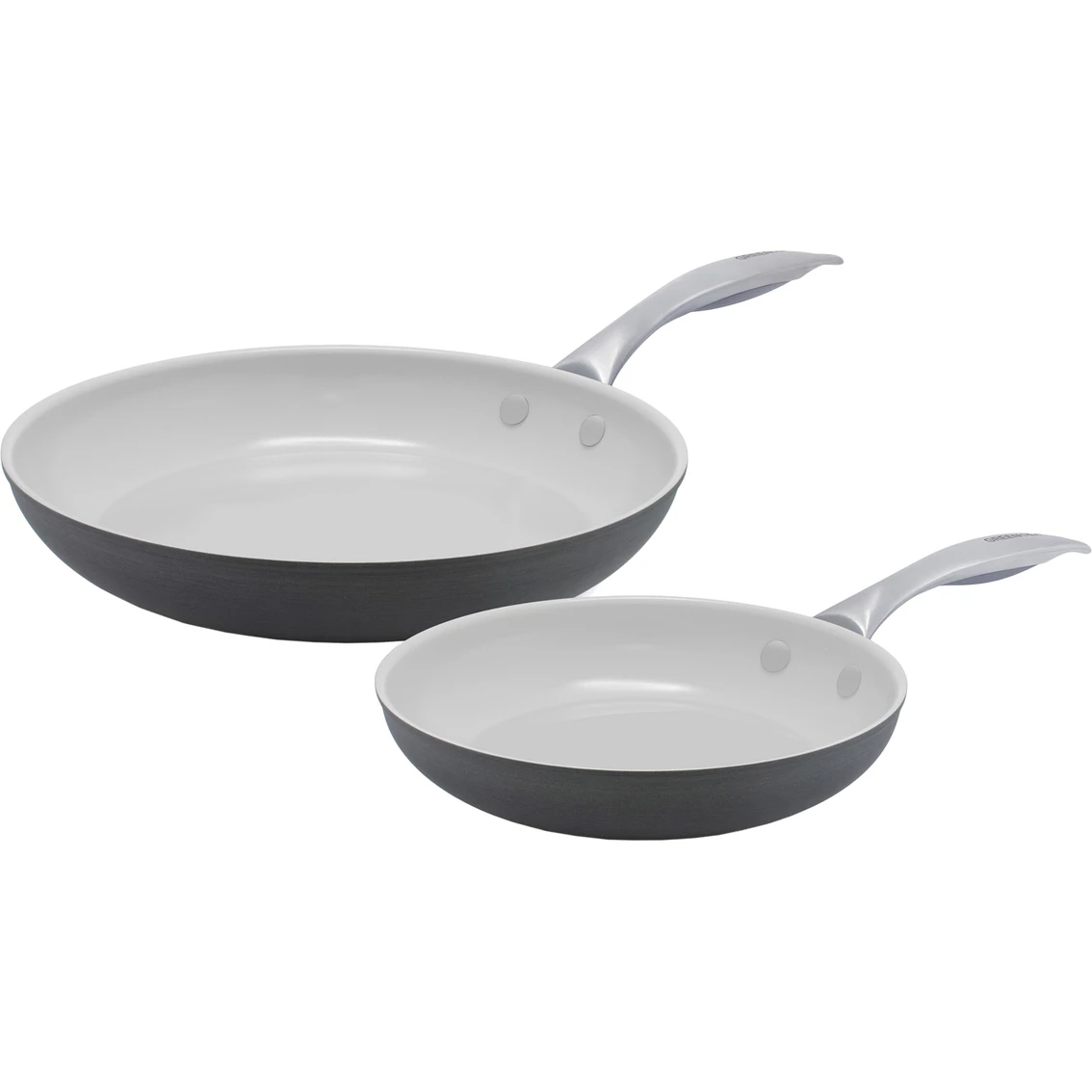 Discount 🔔 GreenLife Classic Pro 8 In. And 10 In. Ceramic Nonstick Open Frypan 2 Pc. Set 🎁