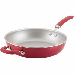 New 💯 Rachael Ray Create Delicious 12.5 In. Aluminum Nonstick Deep Skillet 👏