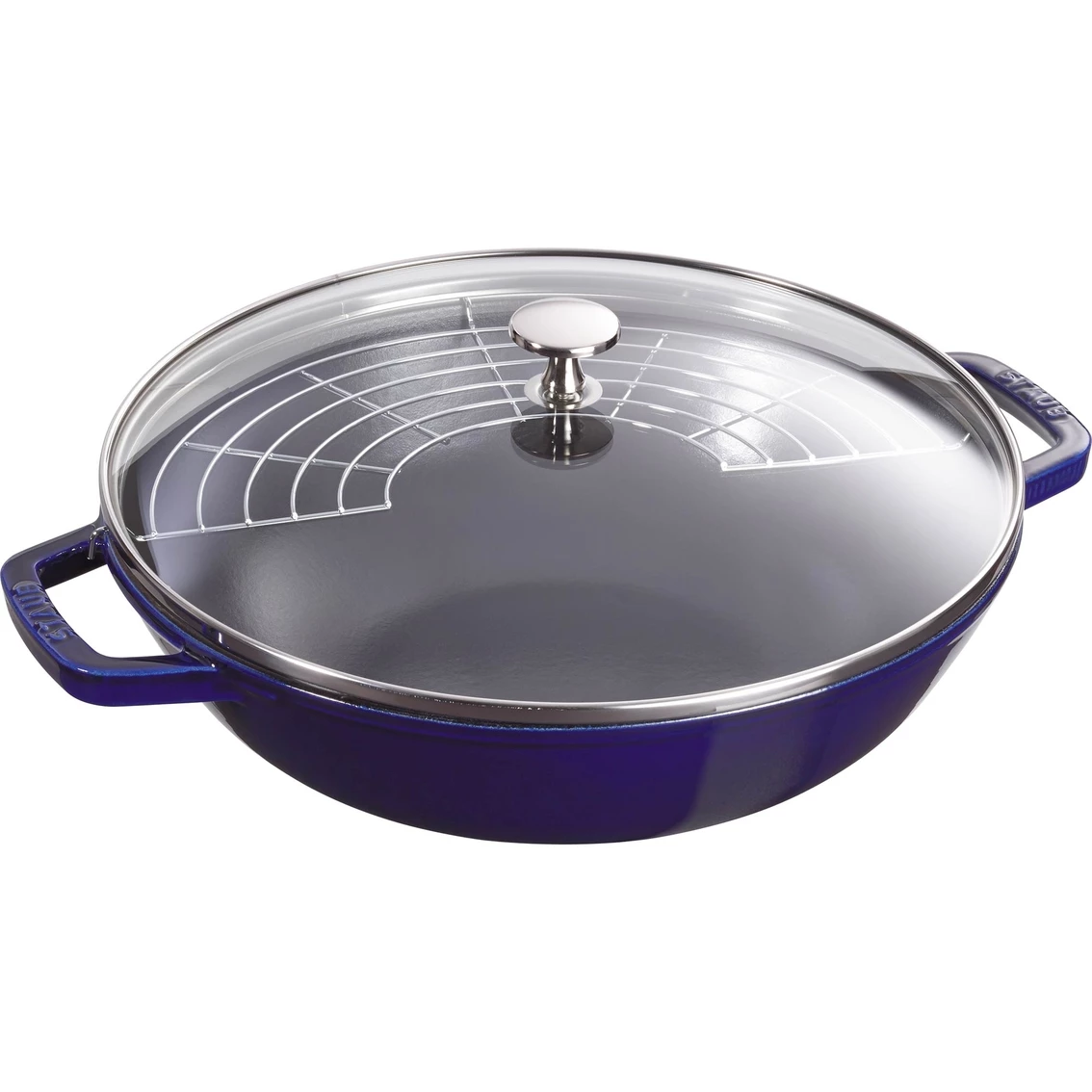 Hot Sale ๐ Staub 12 In. Enameled Cast Iron Perfect Pan With Lid ๐ฏ - Image 4