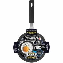 Flash Sale ⌛ Granite Stone Diamond 5.5 In. Nonstick Egg Pan ⭐