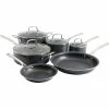 Discount 👏 Martha Stewart Collection Nonstick Hard Anodized 10 Pc. Cookware Set ❤️