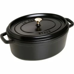Best reviews of 😉 Staub Cast Iron 7 Qt. Oval Cocotte 🎉