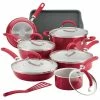 Hot Sale 😀 Rachael Ray Create Delicious Aluminum Nonstick 13 Pc. Cookware Set 😀