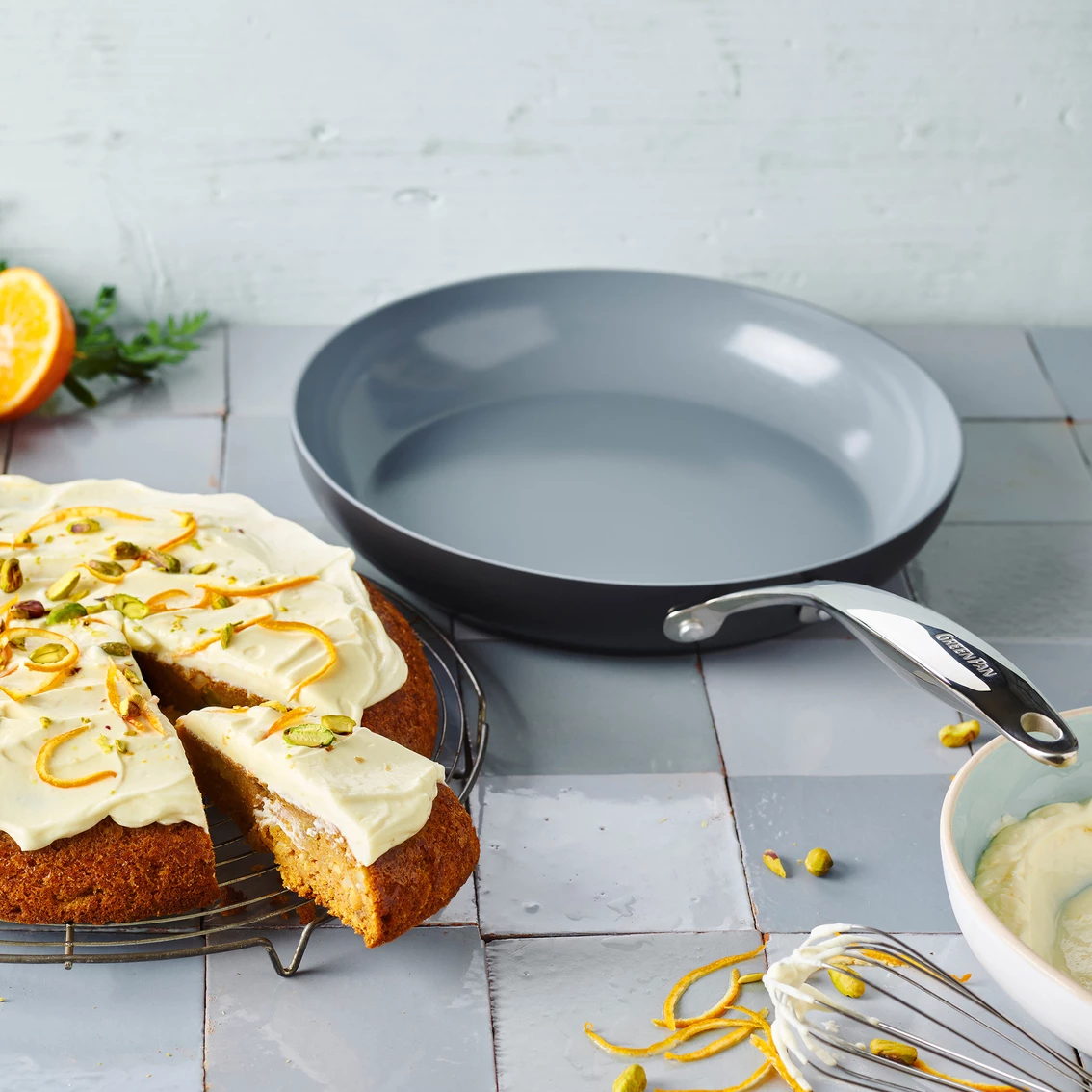 Discount ๐ GreenPan Valencia Pro Ceramic 12 In. Nonstick Frypan โญ - Image 2