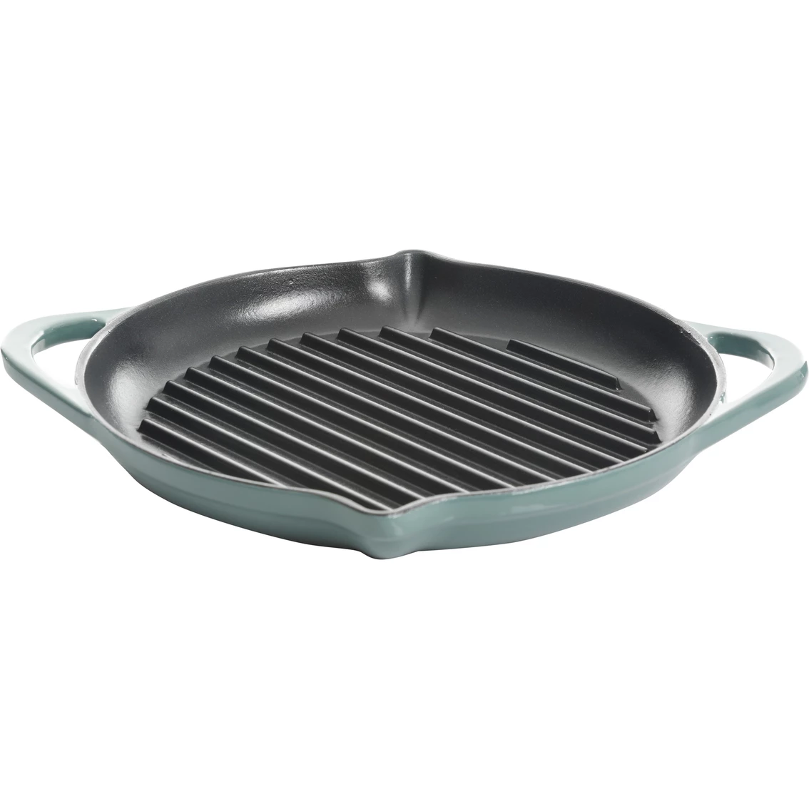 Budget ๐งจ Cravings By Chrissy Teigen 11 In. Enamel Cast Iron Grill Pan ๐ฏ
