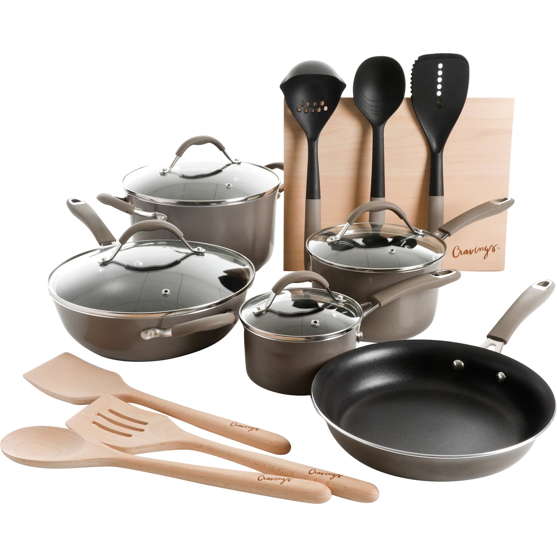 Hot Sale π Cravings By Chrissy Teigen Cookware Combo 16 Pc. Set π₯°