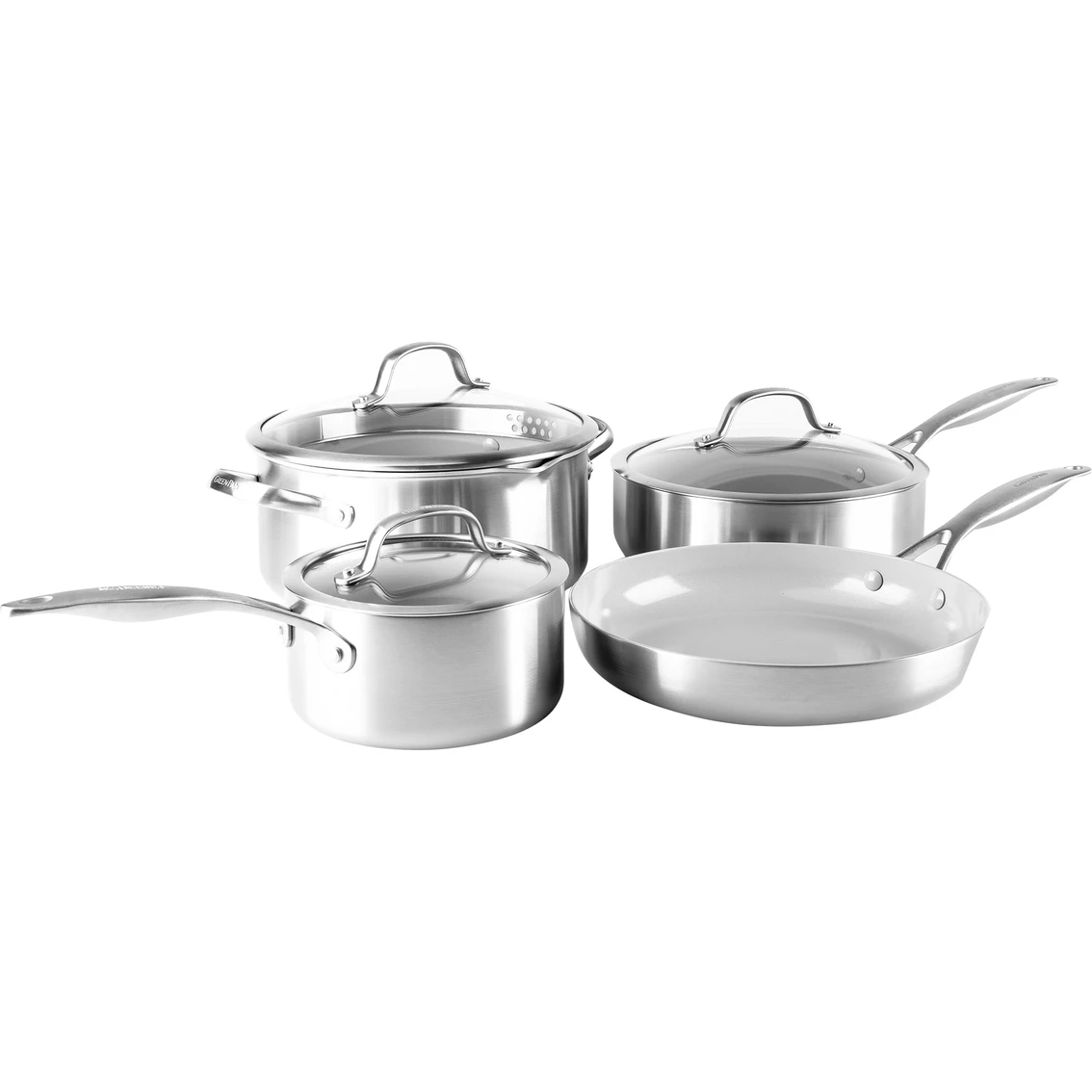 Hot Sale โญ GreenPan Venice Pro Ceramic Nonstick 7 Pc. Cookware Set ๐