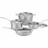Brand new 🥰 Cuisinart Multiclad Pro Triple Ply Stainless Steel 7-Piece Cookware Set ⌛