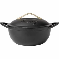 Cheap 😍 Cravings By Chrissy Teigen 5 Qt. Pre Seasoned Cast Iron Dutch Oven 🤩