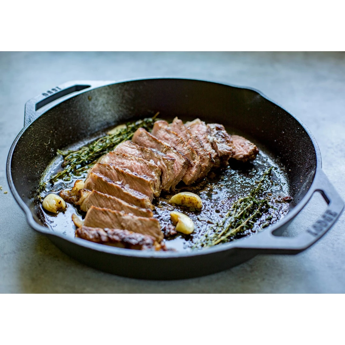 Outlet ๐ Lodge 12 In. Cast Iron Dual Handle Pan ๐ - Image 2