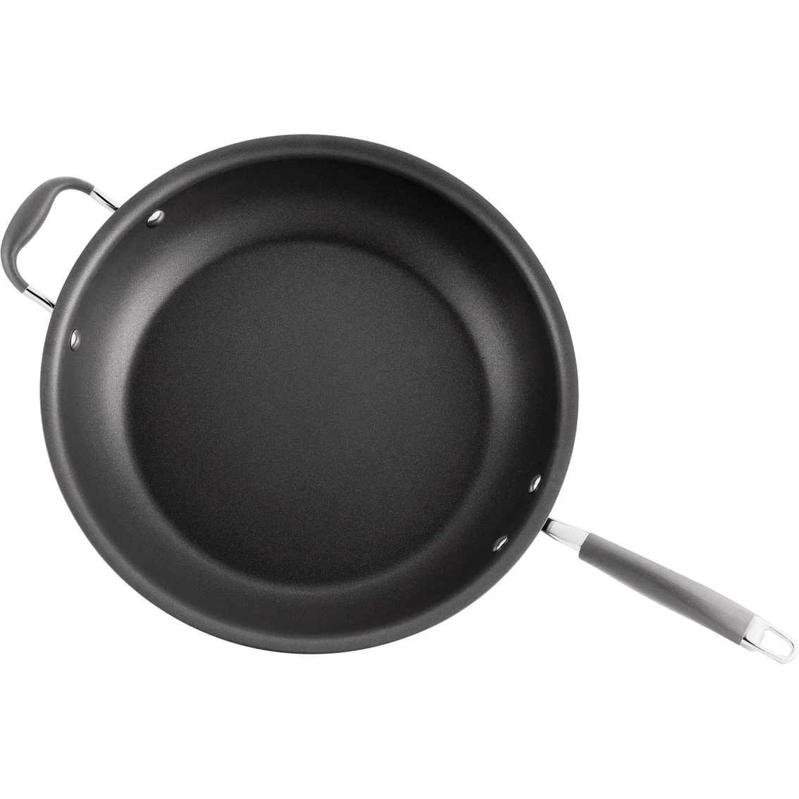 Cheap ๐งจ Anolon Advanced Hard Anodized Nonstick 14 In. Skillet With Helper Handle โ - Image 2