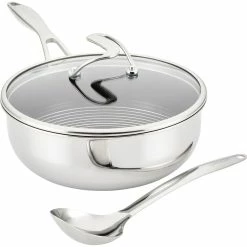 Cheapest 😉 Circulon 3.5 Qt. Chef Pan With Lid And 13 In. Solid Spoon 🥰