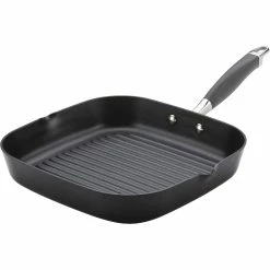 Wholesale ✔️ Anolon Advanced Hard Anodized Nonstick 11 In. Deep Square Grill Pan 🥰