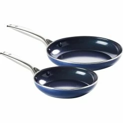 Cheapest โญ Blue Diamond Cookware Blue Diamond 9.5 In. And 11 In. Frypan Set ๐