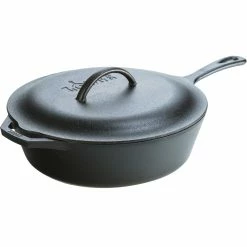 Deals 👏 Lodge Cast Iron Deep Skillet 5 Qt. 🤩