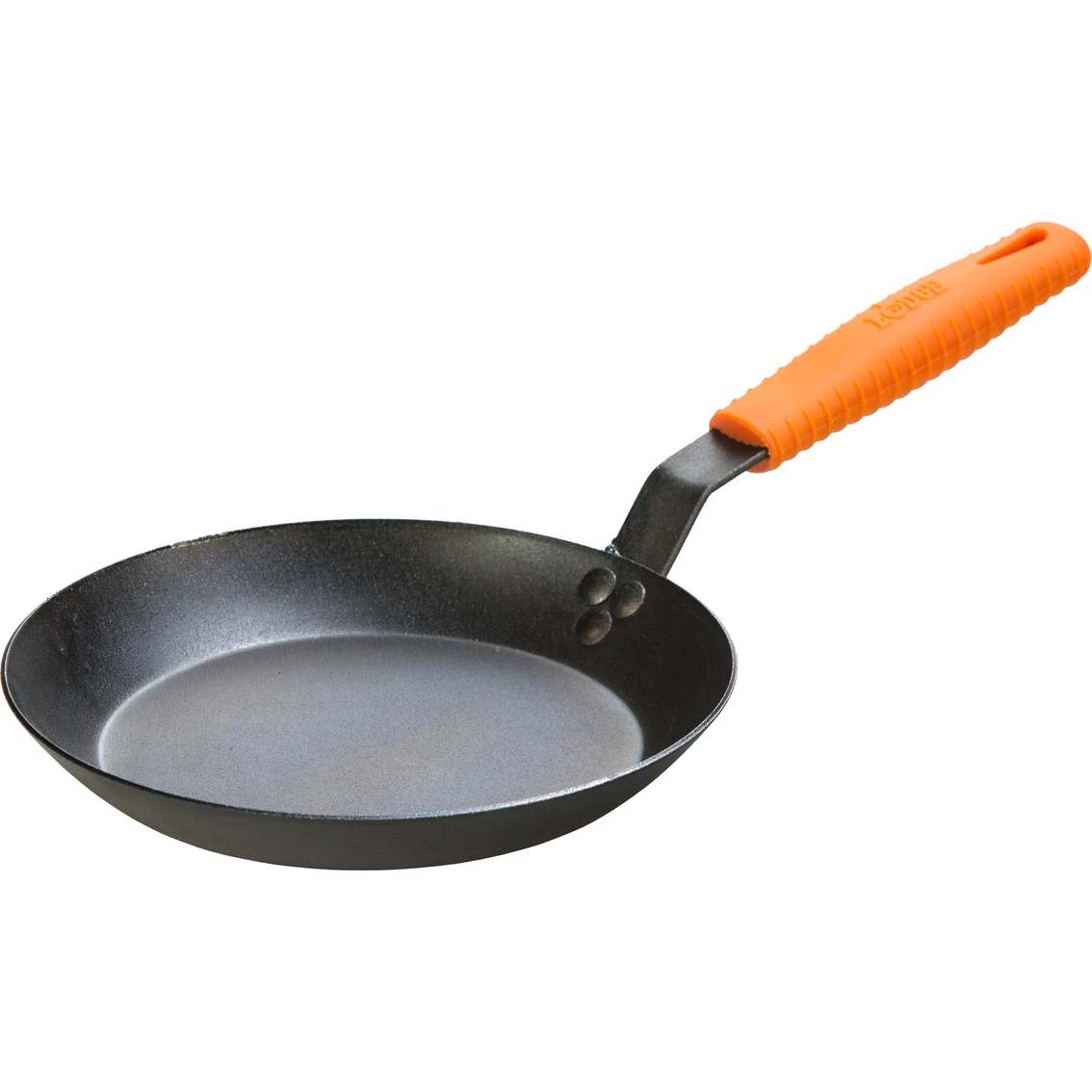 Best Sale ๐ Lodge Carbon Steel 10 In. Skillet With Orange Handle Holder ๐