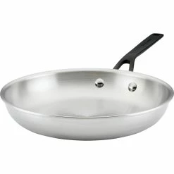 Best deal ⭐ KitchenAid KIitchenAid Stainless Steel 5-Ply Clad 10 In. Frying Pan 🎉
