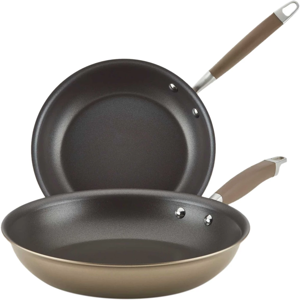 Discount ๐ Anolon Advanced Home Hard Anodized Nonstick Skillet 2 Pc. Set ๐คฉ