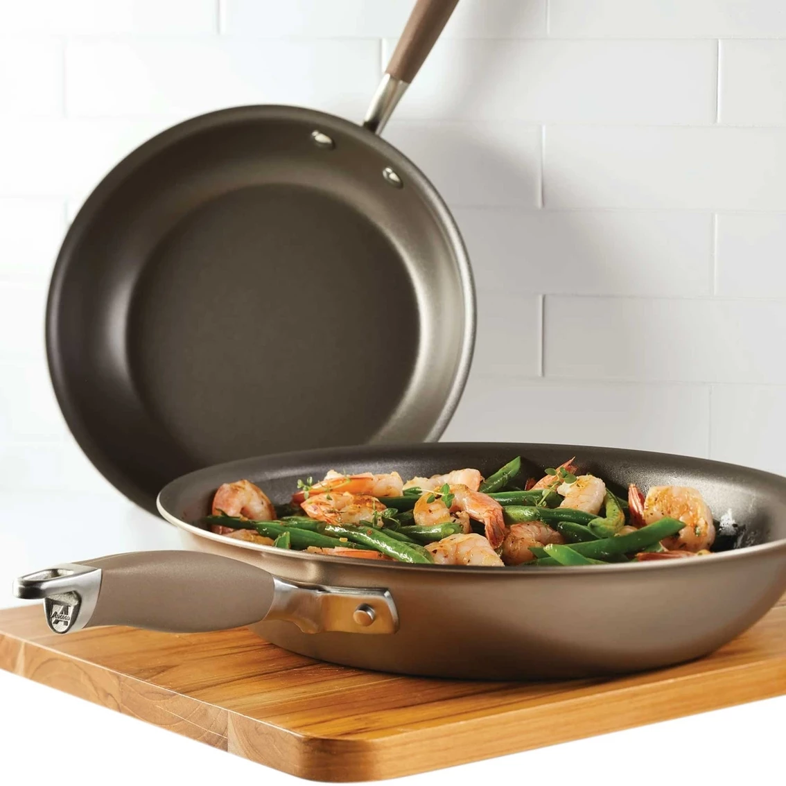 Discount ๐ Anolon Advanced Home Hard Anodized Nonstick Skillet 2 Pc. Set ๐คฉ - Image 2