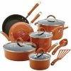 Brand new 🥰 Rachael Ray Cucina Hard Enamel Nonstick 12 Pc. Cookware Set 🌟