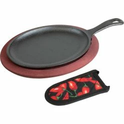 Best Sale 👏 Lodge Cast Iron Fajita Set ⌛