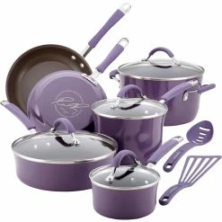 Discount ๐ฅ Rachael Ray Cucina Hard Porcelain Enamel Nonstick Cookware 12 Pc. Set ๐ฅ