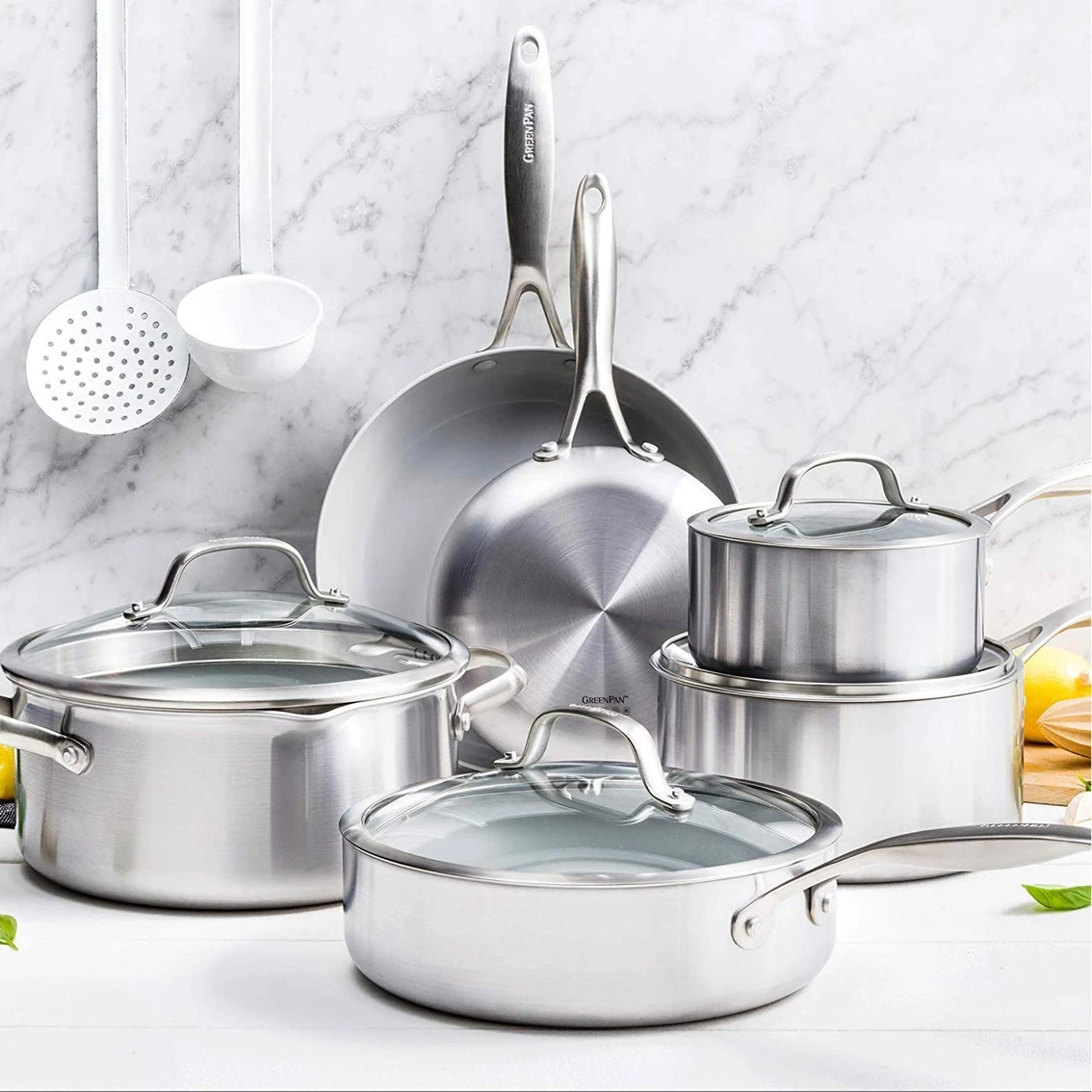 Best reviews of โญ GreenPan Venice Pro Ceramic Nonstick 10 Pc. Cookware Set ๐คฉ - Image 3