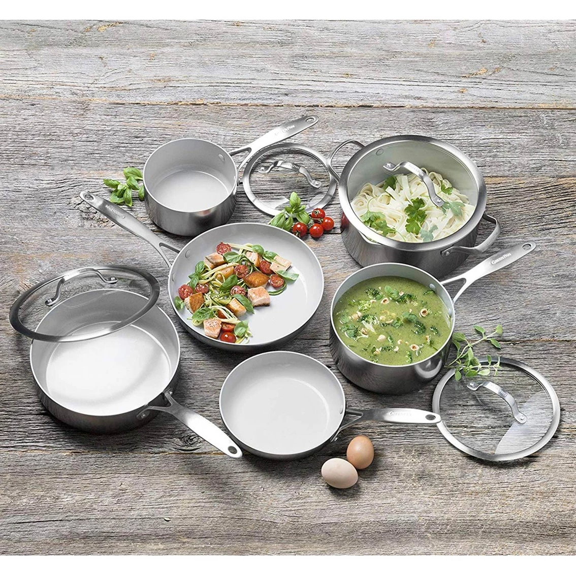 Best reviews of โญ GreenPan Venice Pro Ceramic Nonstick 10 Pc. Cookware Set ๐คฉ - Image 5