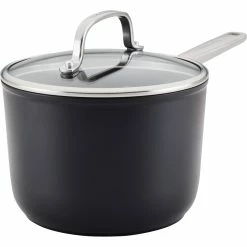 Outlet ⭐ KitchenAid Hard Anodized 3 Qt. Saucepan ❤️