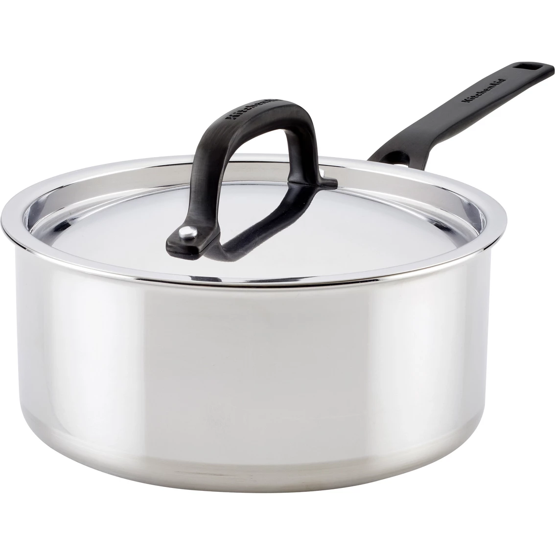 Flash Sale ๐คฉ KitchenAid 5-Ply Clad Stainless Steel 3 Qt. Saucepan With Lid โญ
