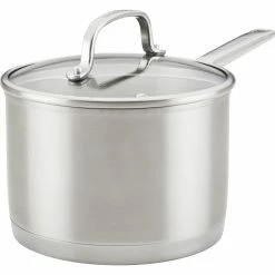 Budget 🎁 KitchenAid Stainless Steel 3ply 3 Qt. Saucepan 🌟