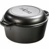 Best deal ✔️ Lodge Cast Iron Double Dutch Oven 5 Qt. 😉