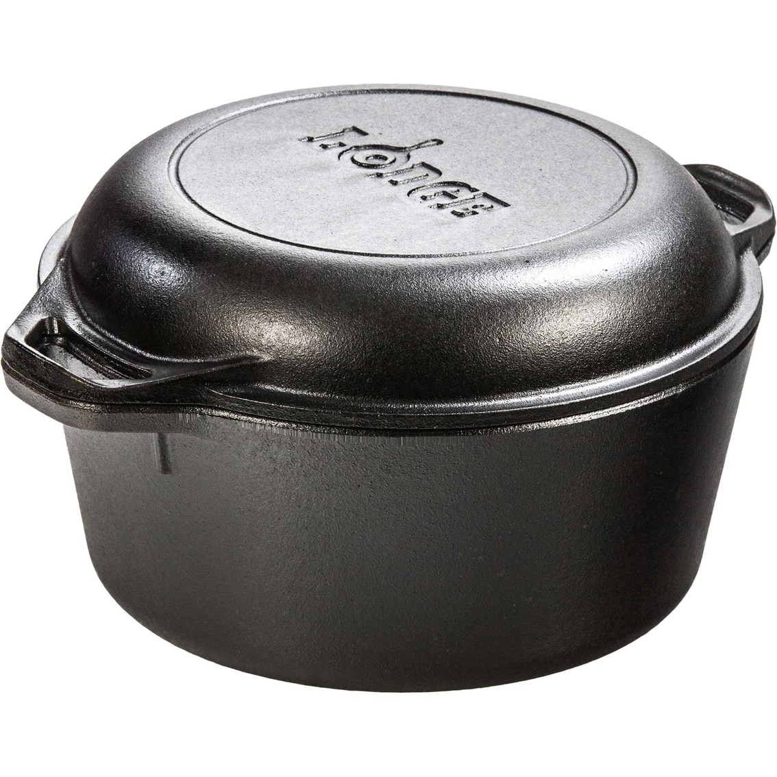 Best deal โ๏ธ Lodge Cast Iron Double Dutch Oven 5 Qt. ๐