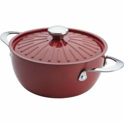 Promo 🤩 Rachael Ray Cucina Oven To Table Nonstick 4.5 Qt. Covered Round Casserole 🔔