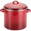Cheapest ⌛ Rachael Ray Enamel On Steel 12 Quart Covered Stockpot 🤩