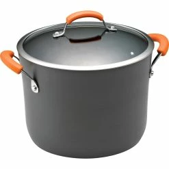 Cheap 🌟 Rachael Ray Hard Anodized Nonstick 10 Quart Covered Stockpot ✨