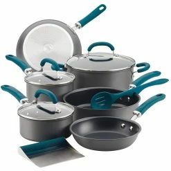 Top 10 🛒 Rachael Ray Create Delicious Hard Anodized Aluminum Nonstick 11 Pc. Cookware Set 🥰