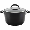 Discount 🔔 KitchenAid Kitchen Aid Hard Anodized Covered 8 Qt. Stockpot 👏