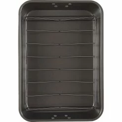 Buy 🥰 GoodCook Large Roast Pan With Rack ✔️