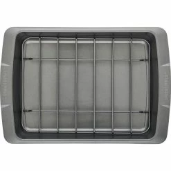 Best Pirce ๐ Farberware Nonstick Bakeware Roaster With U Rack ๐