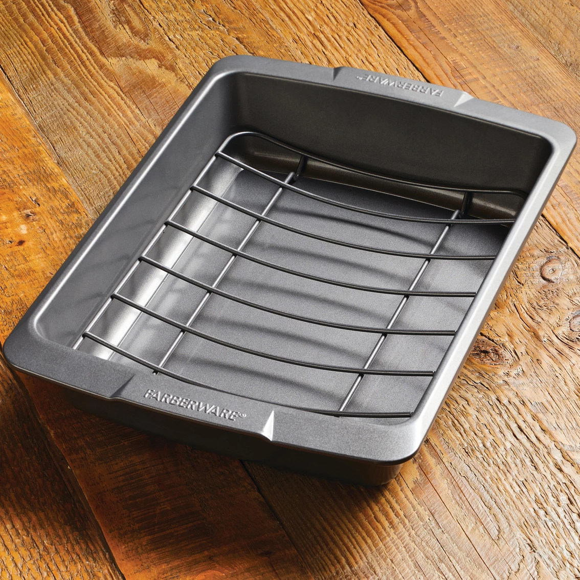 Best Pirce ๐ Farberware Nonstick Bakeware Roaster With U Rack ๐ - Image 3