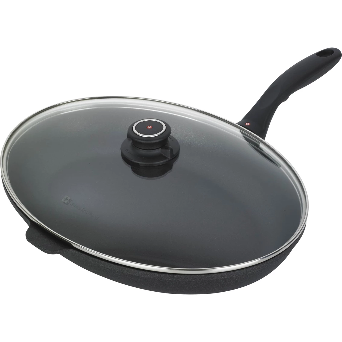 New โค๏ธ Swiss Diamond Nonstick Fish Pan With Lid ๐